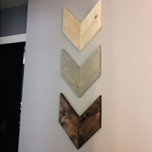 Chevron Farmhouse Arrow Wall Decor